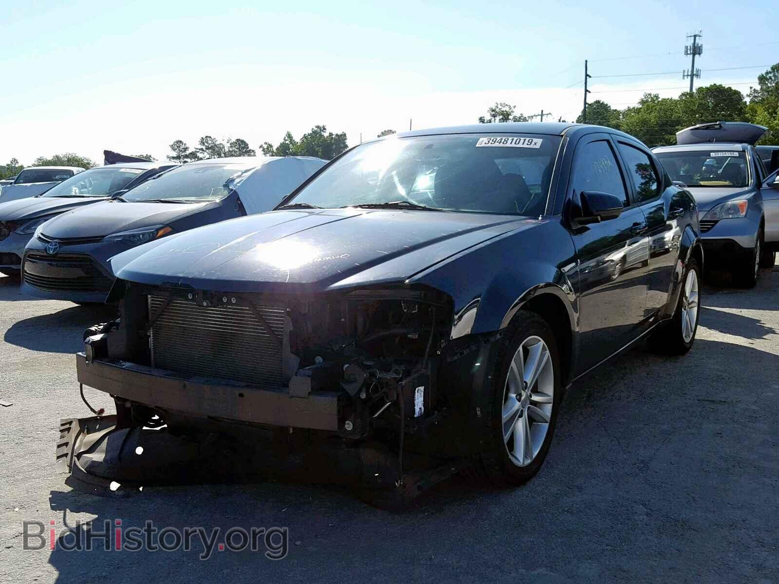 2012 DODGE AVENGER - VIN: 1C3CDZEG2CN315230 - Фото 2