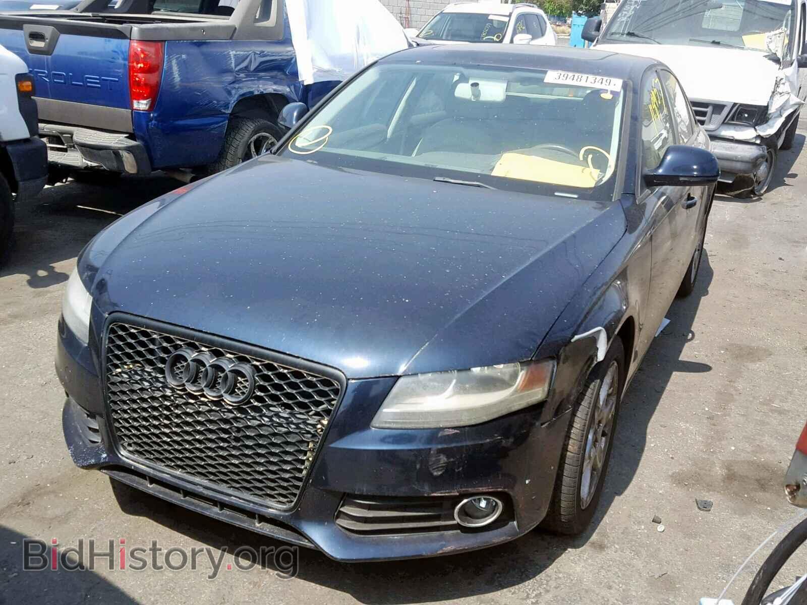 2009 AUDI A4 - VIN: WAULF78K69A084971 - Фото 2