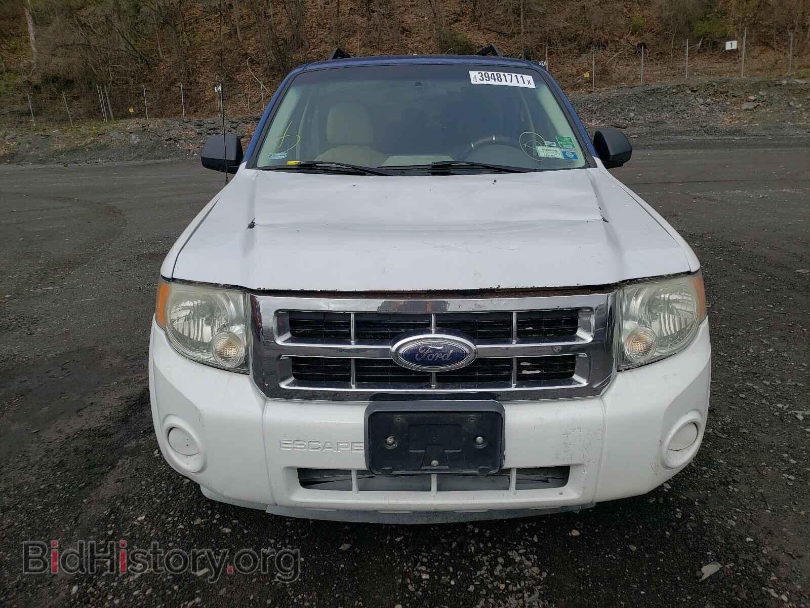 2008 FORD ESCAPE - VIN: 1FMCU59H58KC97320 - Фото 9