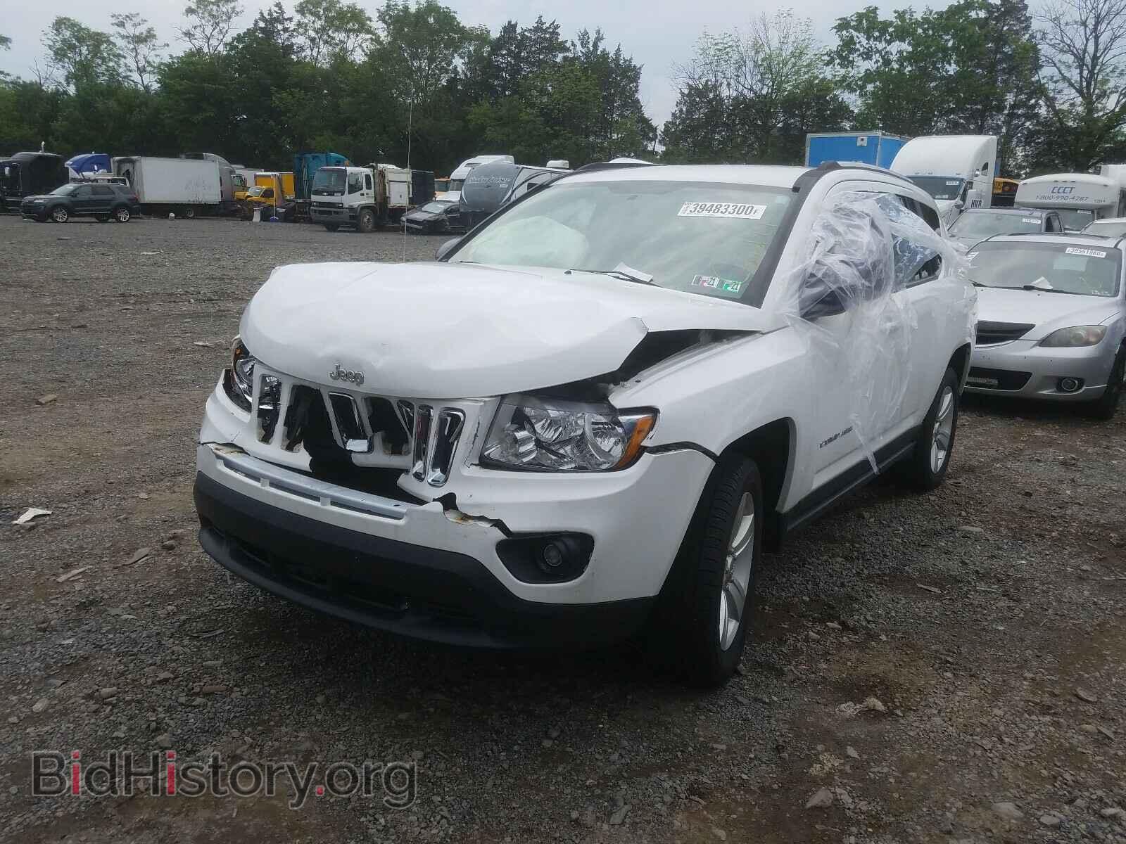 2012 JEEP COMPASS - VIN: 1C4NJDBB2CD562875 - Фото 2