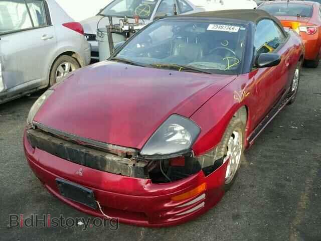 2001 MITSUBISHI ECLIPSE - VIN: 4A3AE85H21E022599 - Фото 2