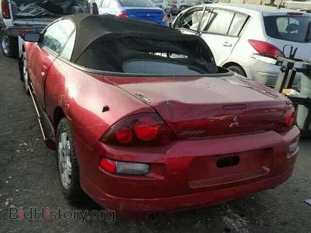 2001 MITSUBISHI ECLIPSE - VIN: 4A3AE85H21E022599 - Фото 3
