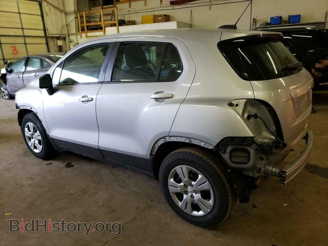 2016 CHEVROLET TRAX - VIN: 3GNCJKSB8GL141780 - Фото 2