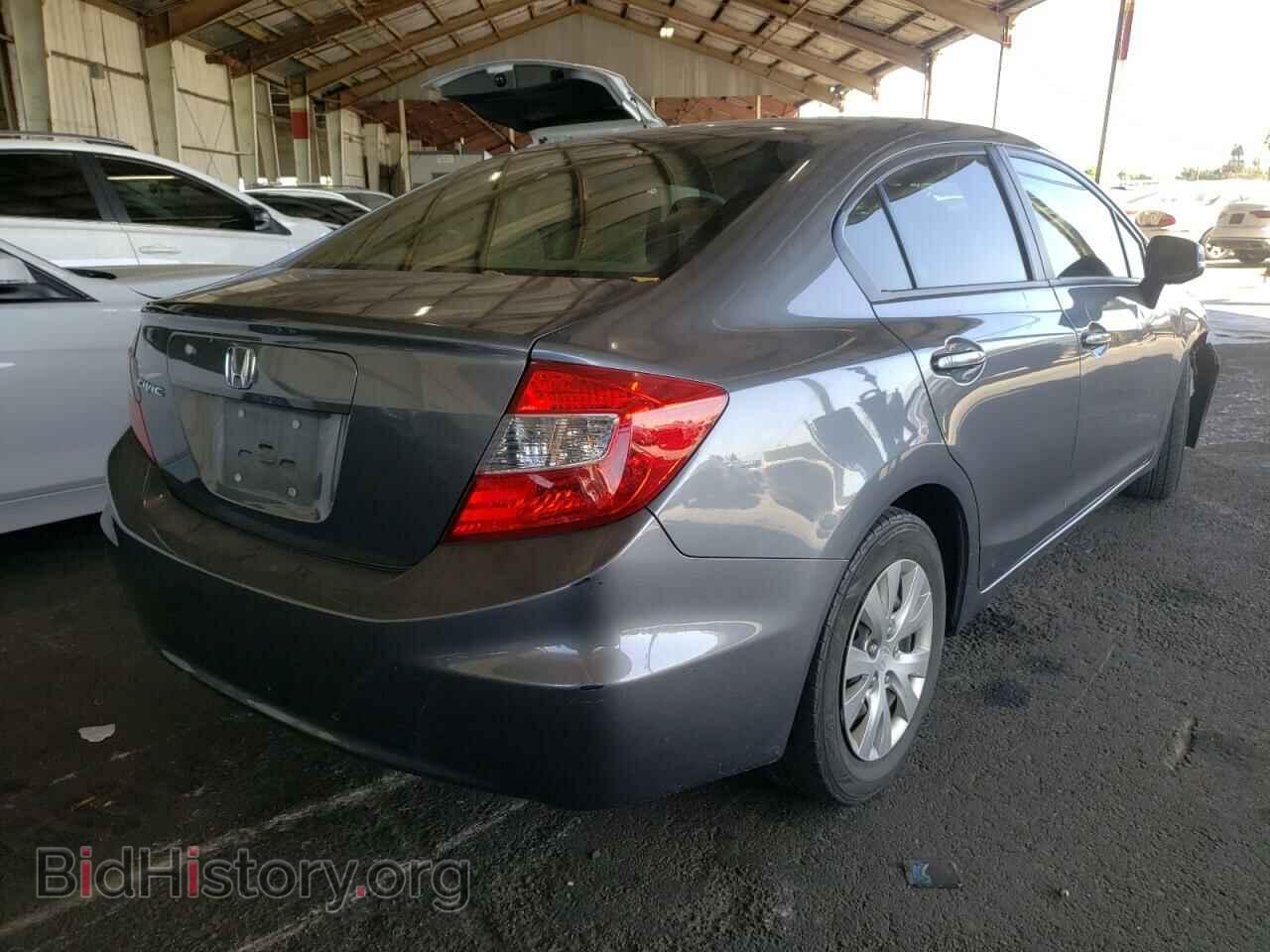 2012 HONDA CIVIC - VIN: 19XFB2F52CE387441 - Фото 4