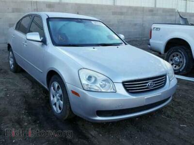 2007 Kia OPTIMA Optima LX/, серебристый — VIN KNAGE123775124239, Copart