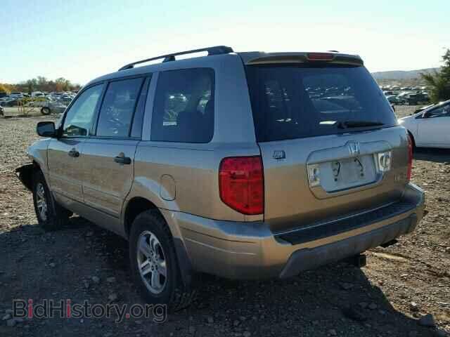 2005 HONDA PILOT - VIN: 5FNYF18655B027042 - Фото 3