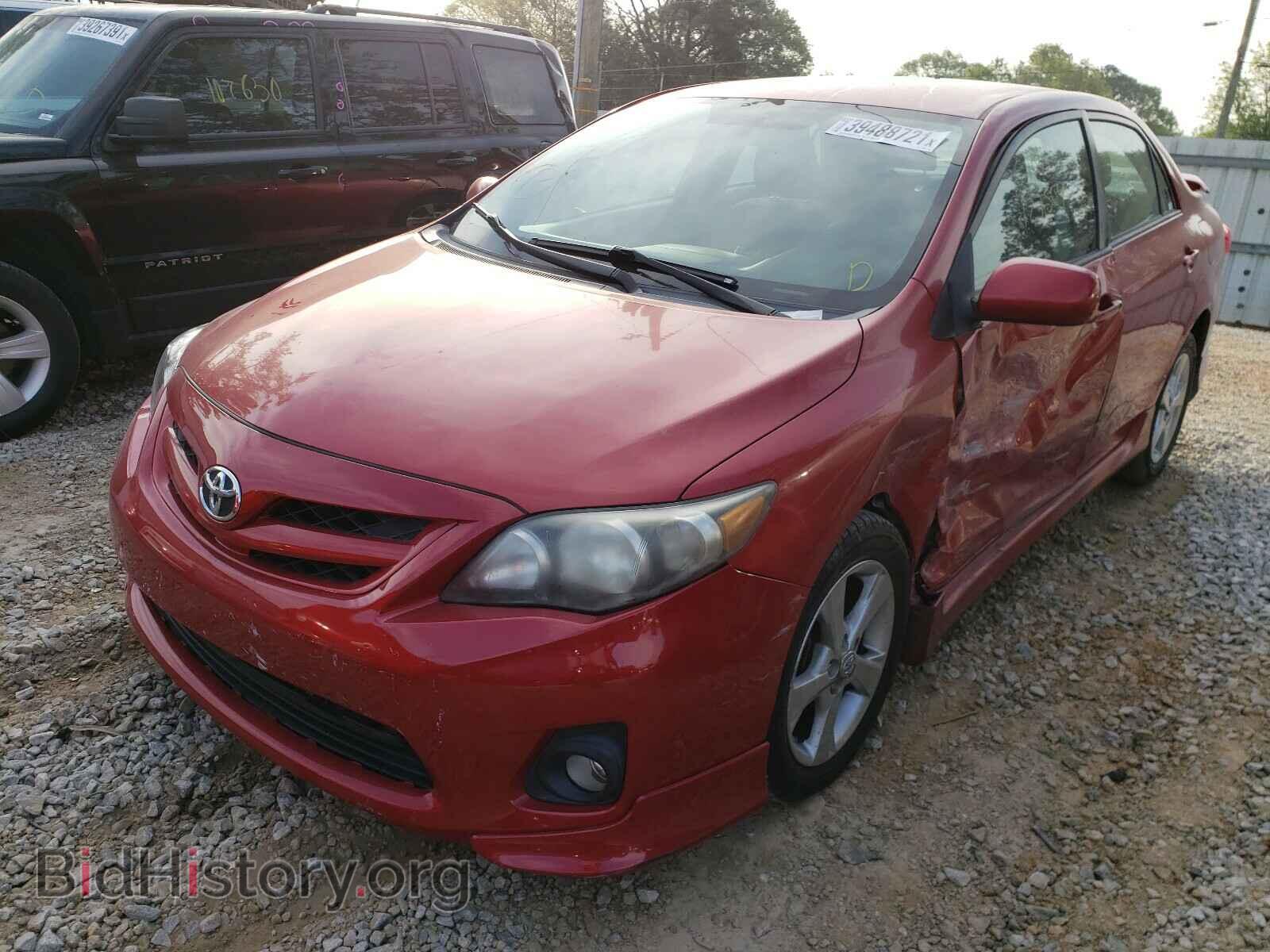 2011 TOYOTA COROLLA - VIN: 2T1BU4EE9BC616989 - Фото 2