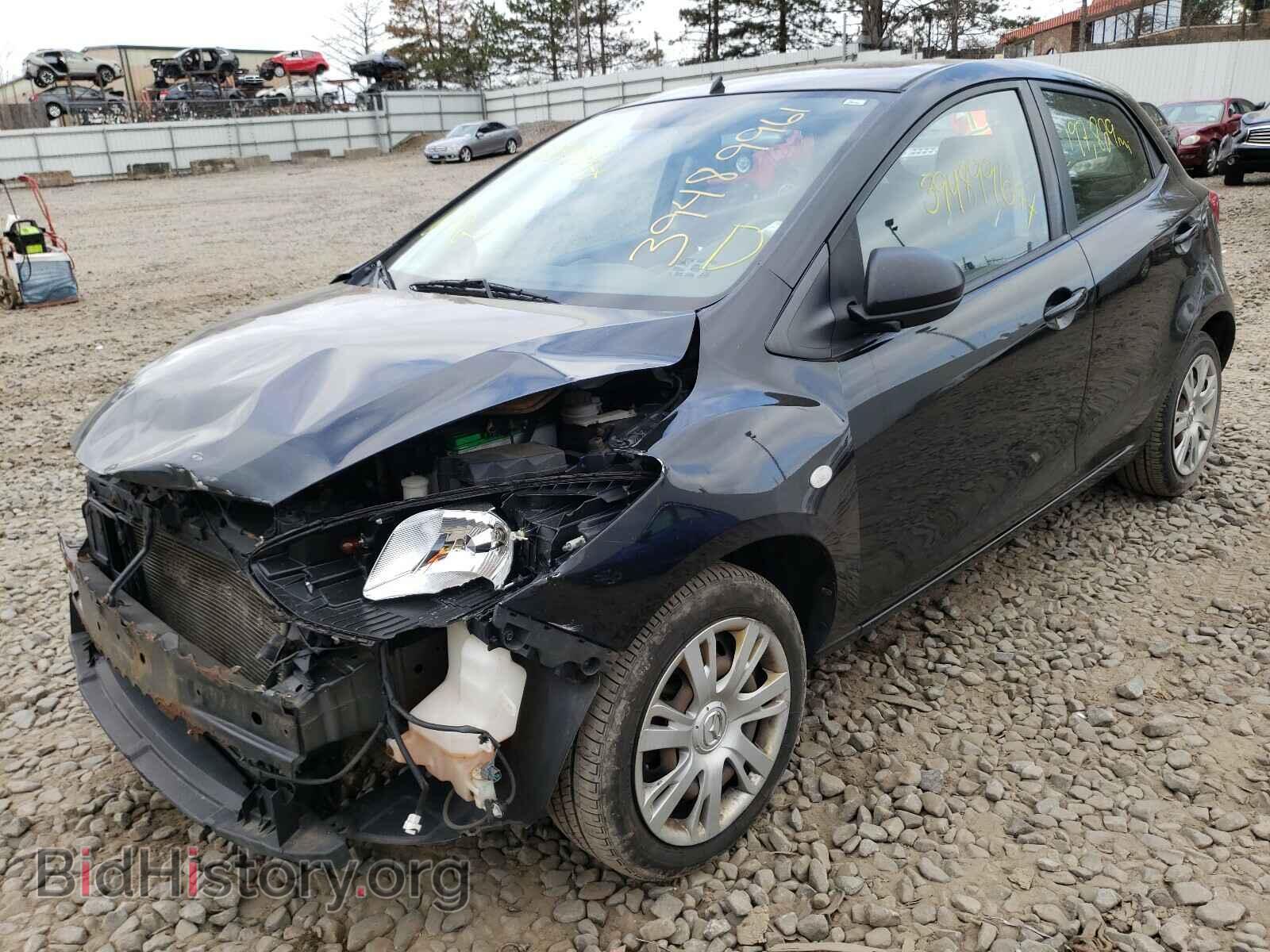 2012 MAZDA 2 - VIN: JM1DE1KZ8C0149488 - Фото 2