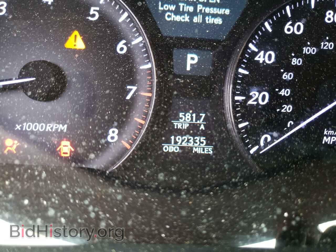 2010 LEXUS LS460 - VIN: JTHBL5EF0A5094197 - Фото 8