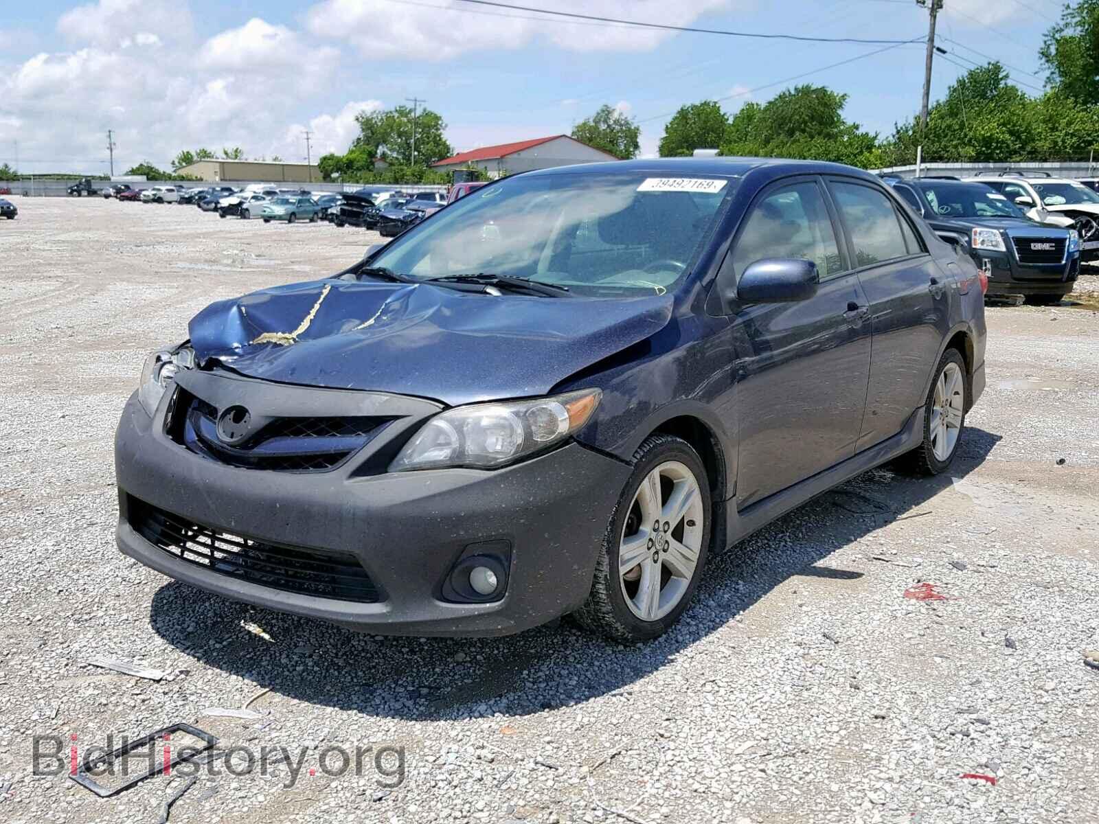 2013 TOYOTA COROLLA BA - VIN: 2T1BU4EE3DC005231 - Фото 2