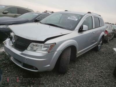 2010 Dodge JOURNEY Journey R/, серебристый — VIN 3D4PG6FV6AT190653, Copart