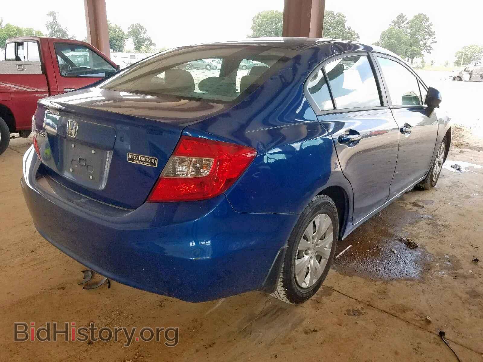 2012 HONDA CIVIC LX - VIN: 19XFB2F59CE082129 - Фото 4