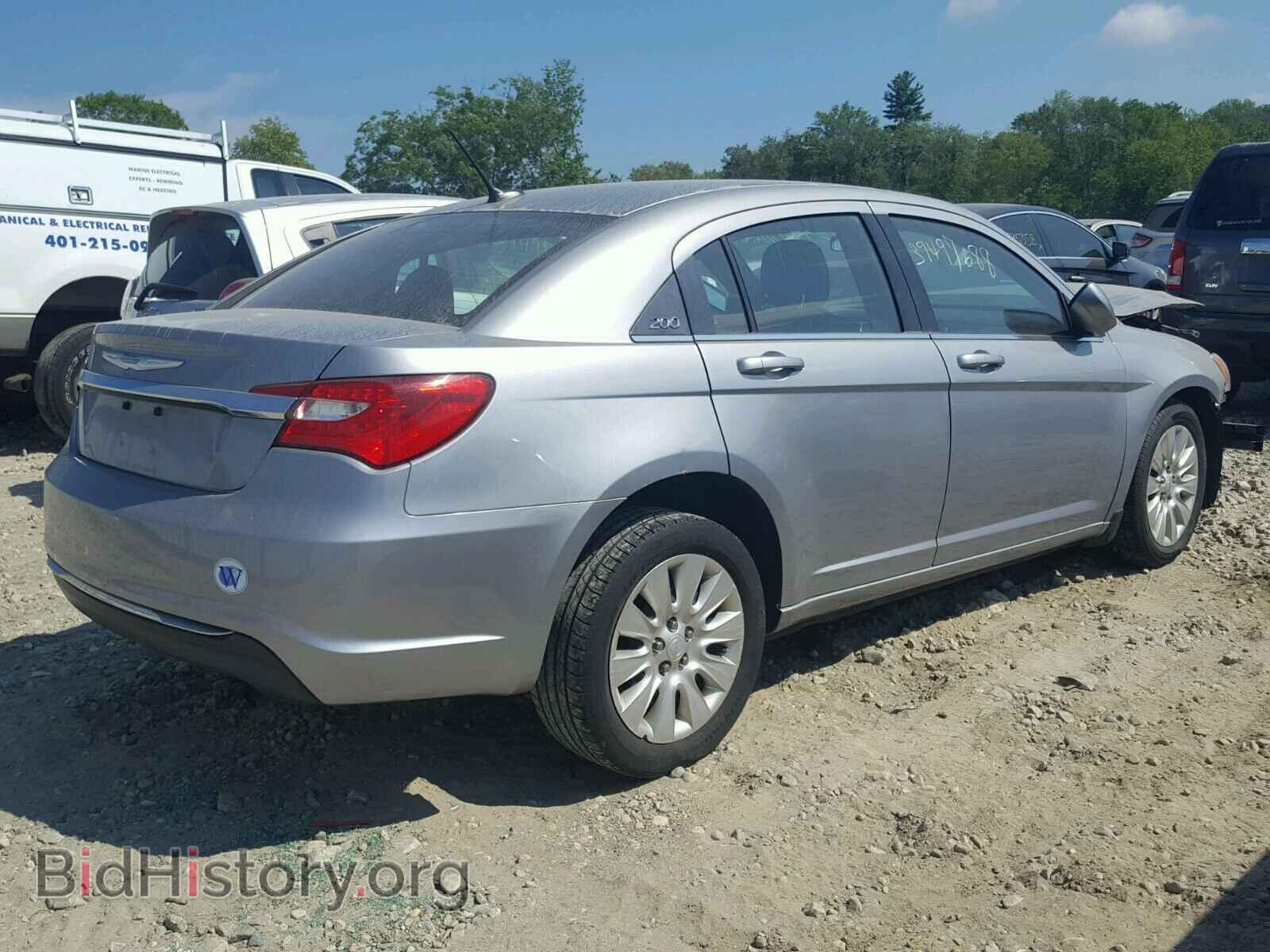 2013 CHRYSLER 200 - VIN: 1C3CCBABXDN733394 - Фото 4