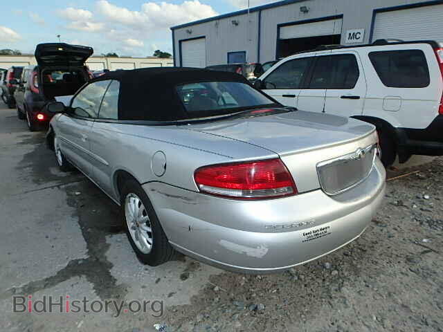 2001 CHRYSLER SEBRING - VIN: 1C3EL55U11N734659 - Фото 3
