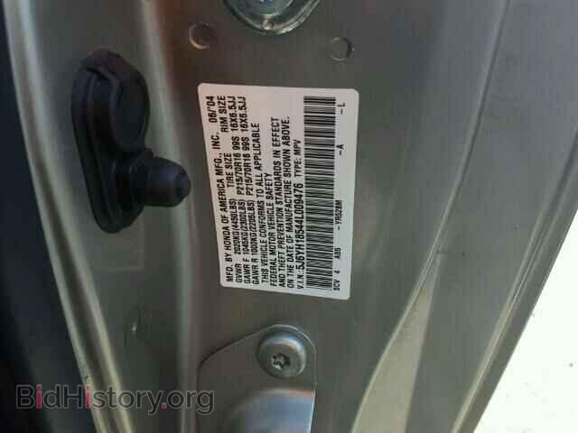 2004 HONDA ELEMENT - VIN: 5J6YH18544L009476 - Фото 10