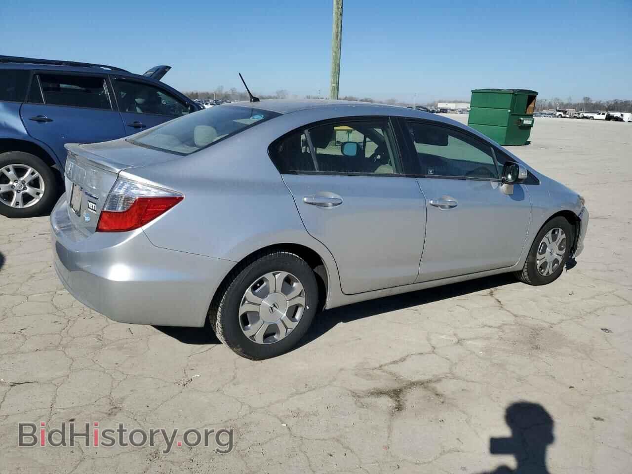 2012 HONDA CIVIC - VIN: JHMFB4F28CS008021 - Фото 3