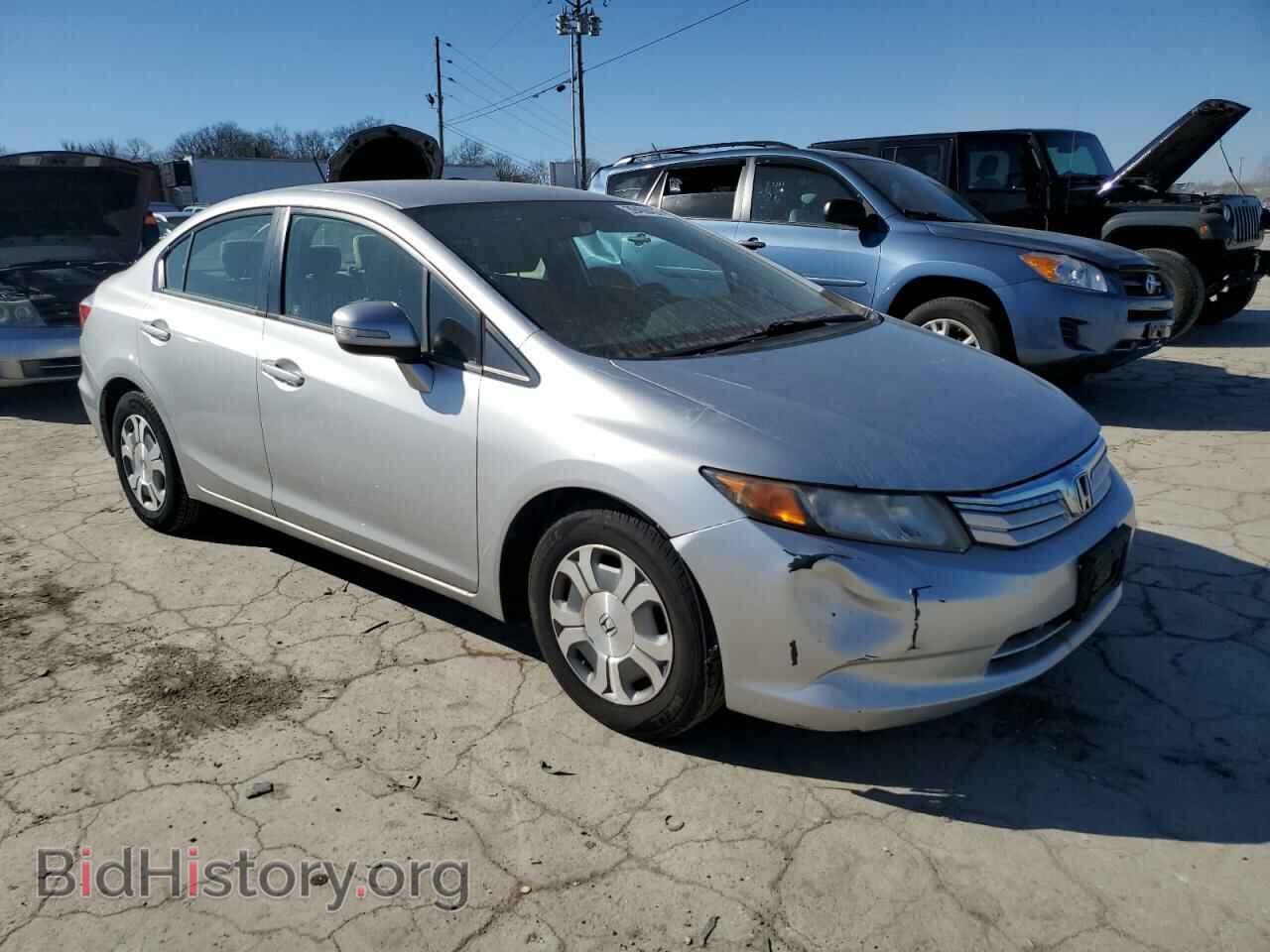 2012 HONDA CIVIC - VIN: JHMFB4F28CS008021 - Фото 4