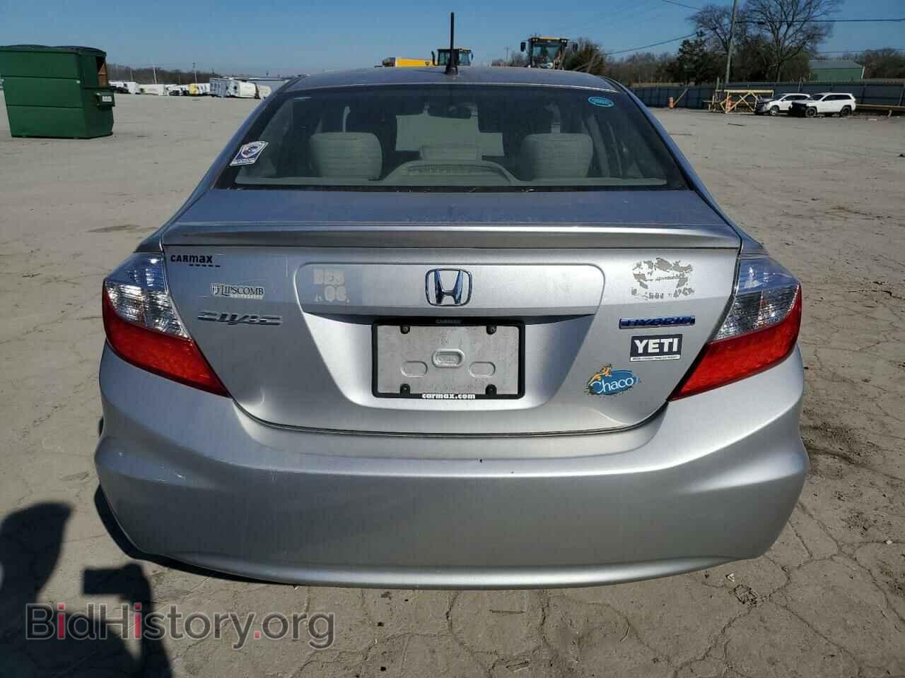 2012 HONDA CIVIC - VIN: JHMFB4F28CS008021 - Фото 6