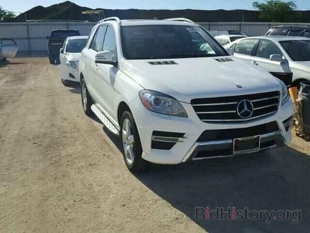 Photo 4JGDA5JB3EA401910 - MERCEDES-BENZ ML350 2014