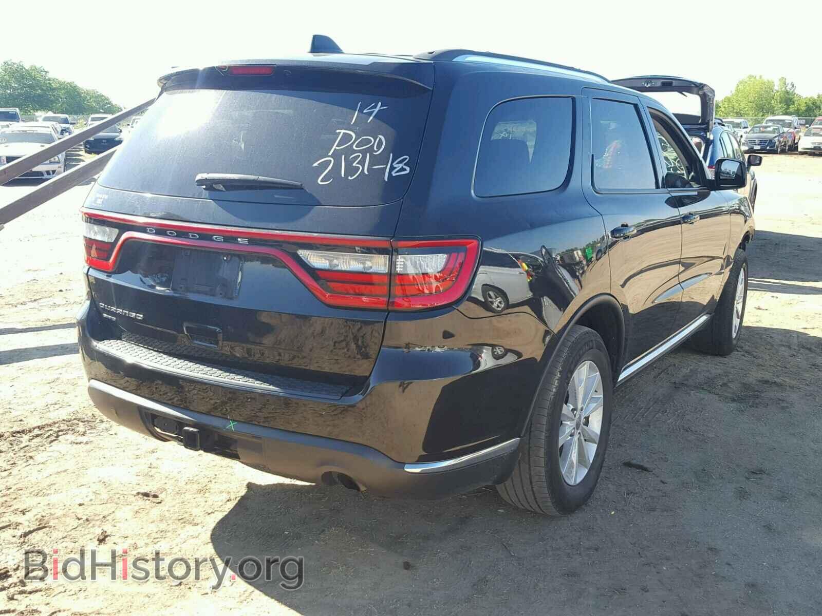 2014 DODGE DURANGO SX - VIN: 1C4RDJAG2EC287165 - Photo 4