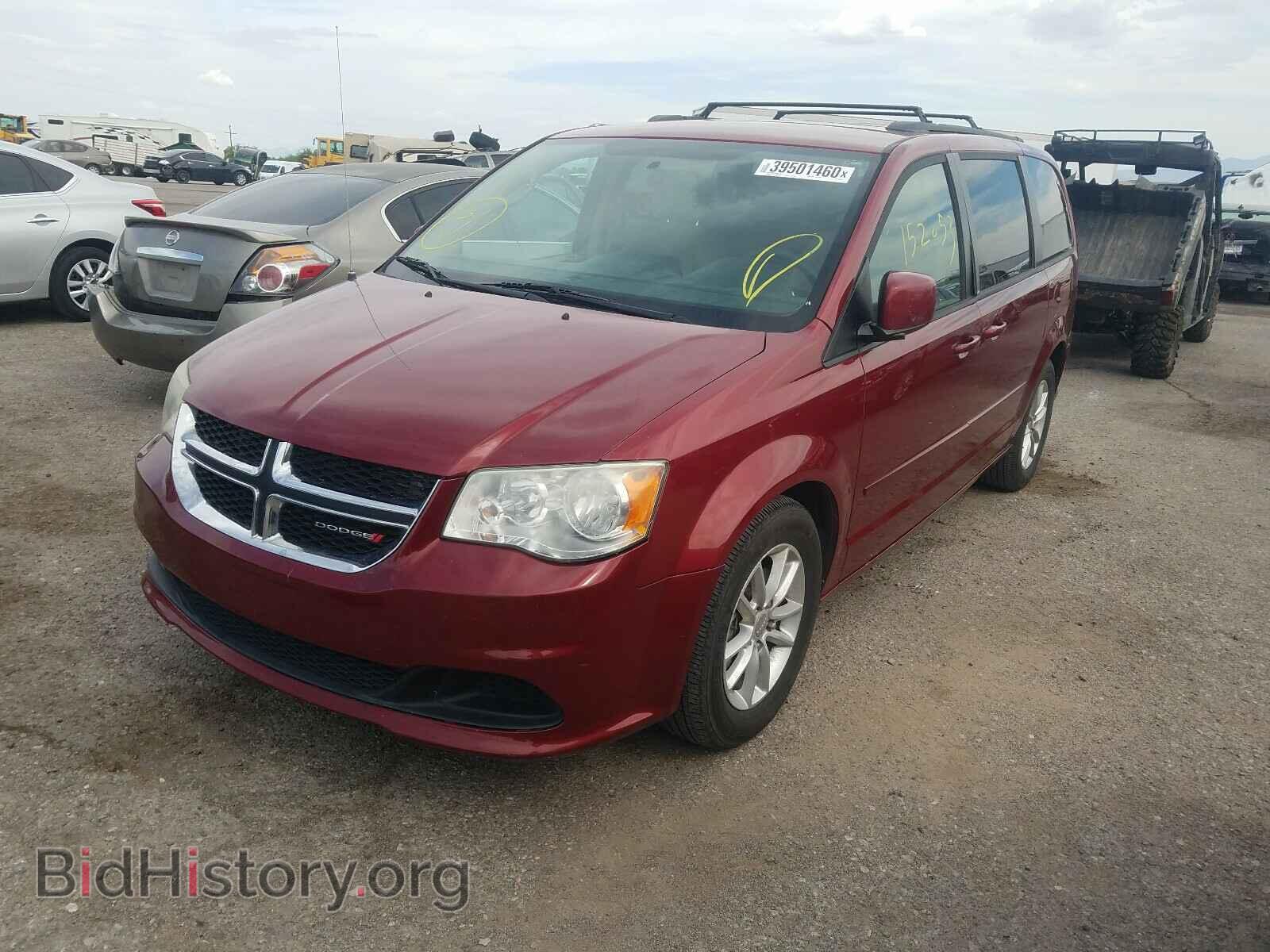2014 DODGE CARAVAN - VIN: 2C4RDGCG5ER122024 - Фото 2