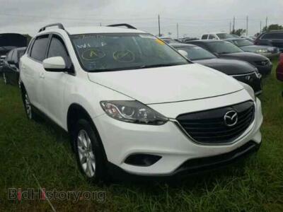 2013 Mazda CX-9, белый — VIN JM3TB2CA2D0420248, Copart