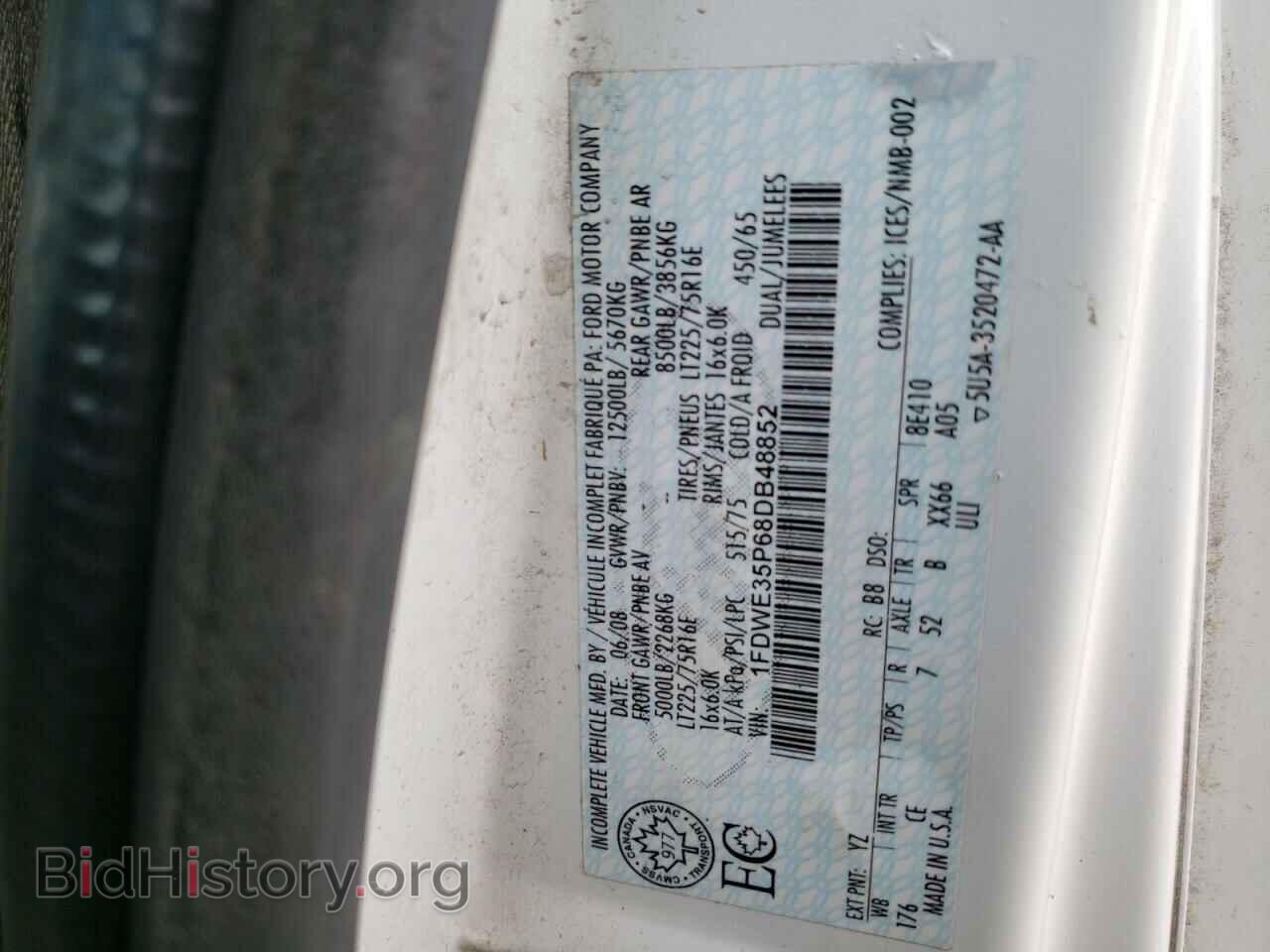 2008 FORD ECONOLINE - VIN: 1FDWE35P68DB48852 - Photo 10