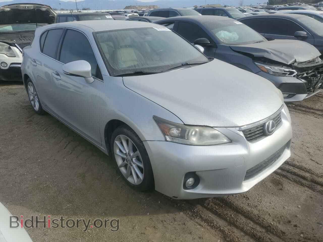 2012 LEXUS CT 200 - VIN: JTHKD5BH5C2093666 - Фото 4