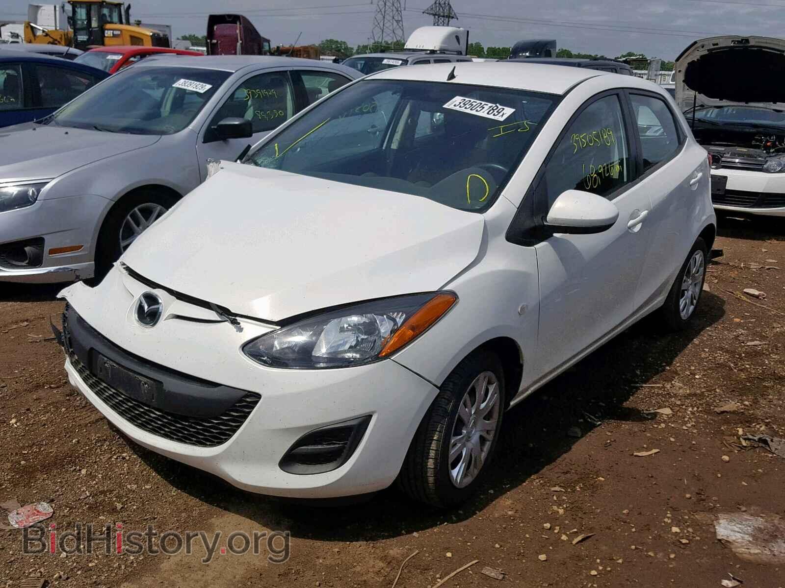 2014 MAZDA 2 - VIN: JM1DE1KY4E0184068 - Фото 2
