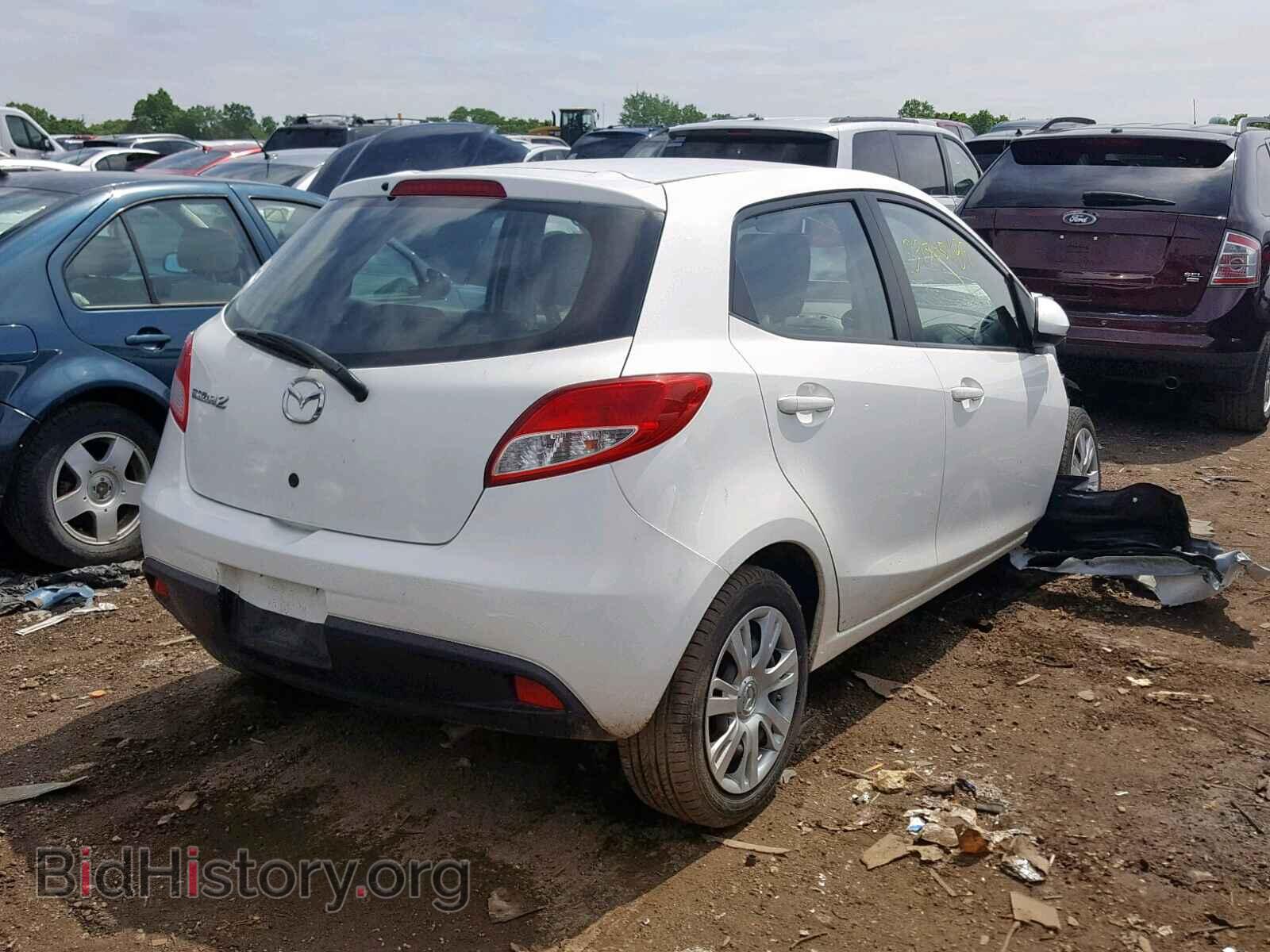 2014 MAZDA 2 - VIN: JM1DE1KY4E0184068 - Фото 4