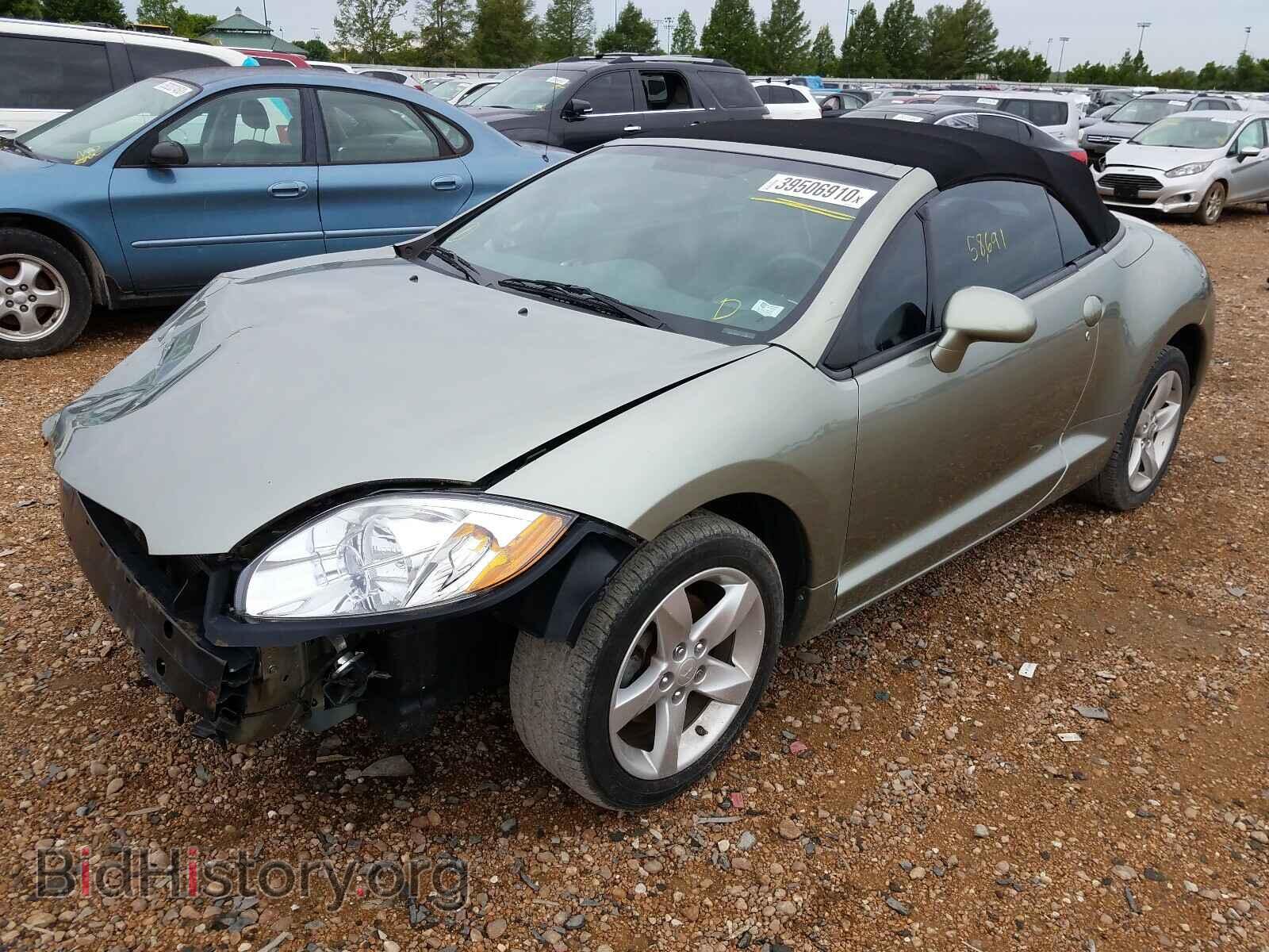 2008 MITSUBISHI ECLIPSE - VIN: 4A3AL25F28E001635 - Фото 2