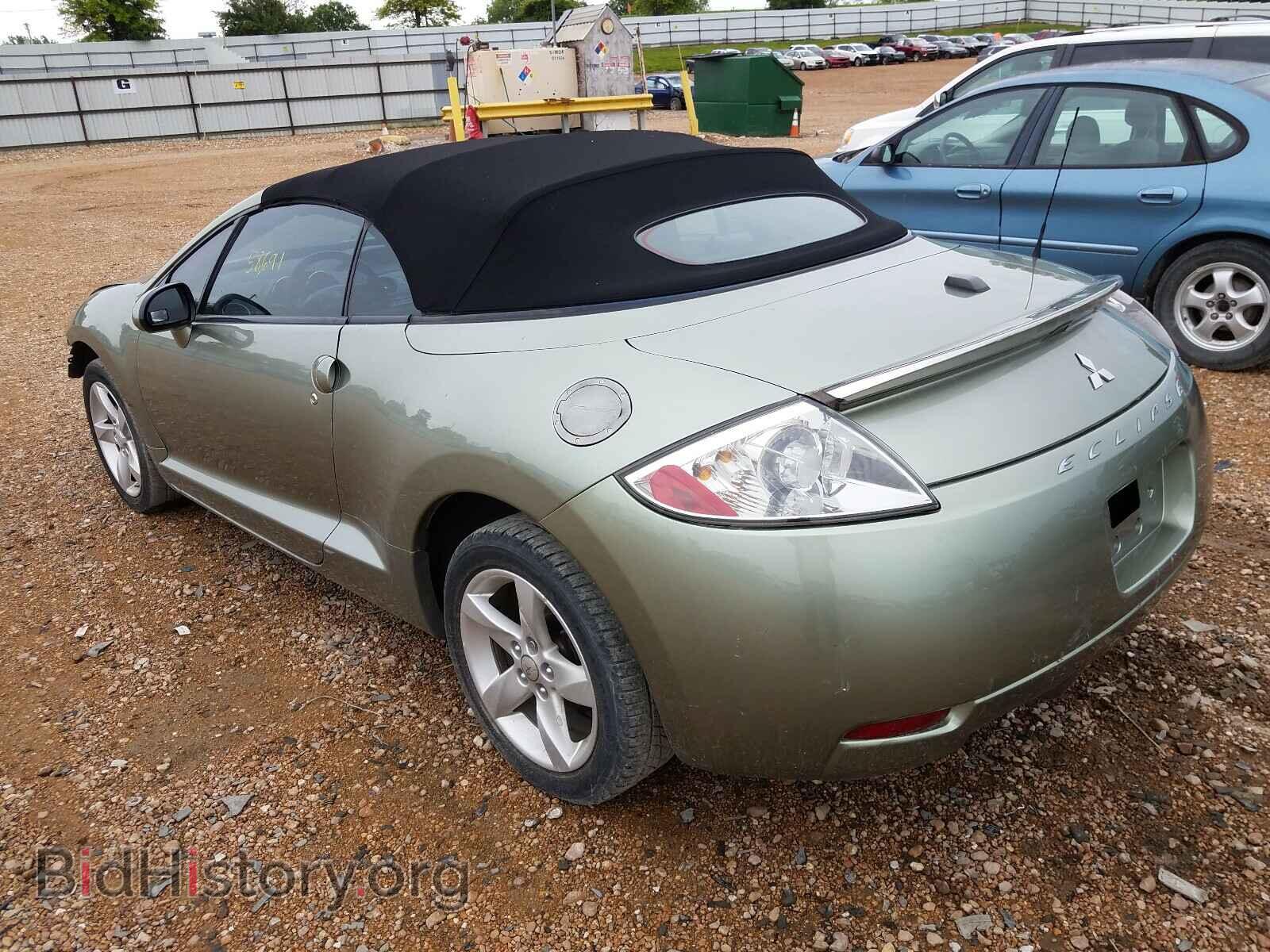 2008 MITSUBISHI ECLIPSE - VIN: 4A3AL25F28E001635 - Фото 3