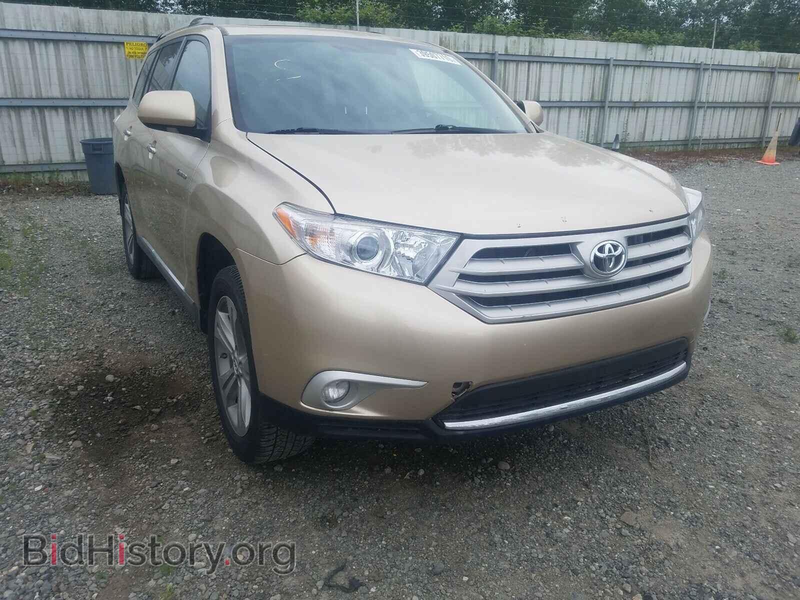 Фотография 5TDYK3EH8DS095620 - TOYOTA HIGHLANDER 2013