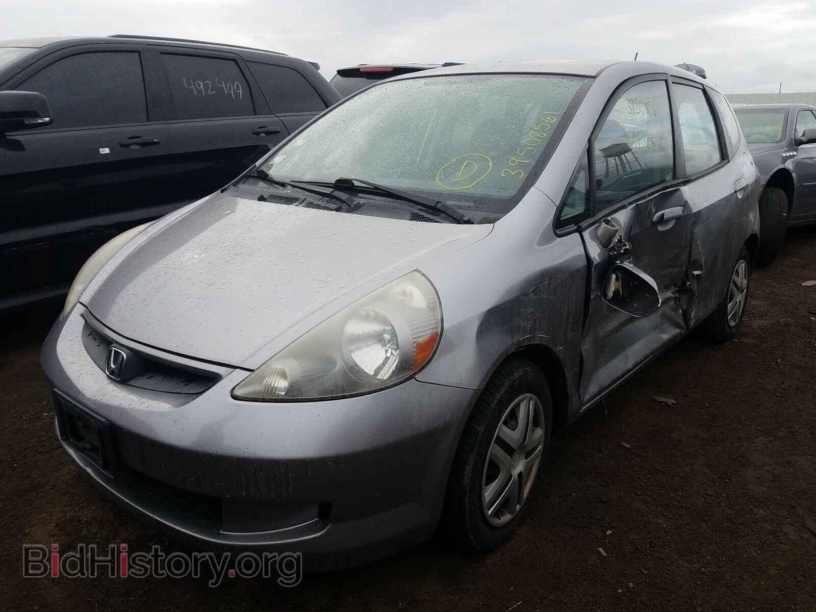2007 HONDA FIT - VIN: JHMGD38467S051124 - Фото 2