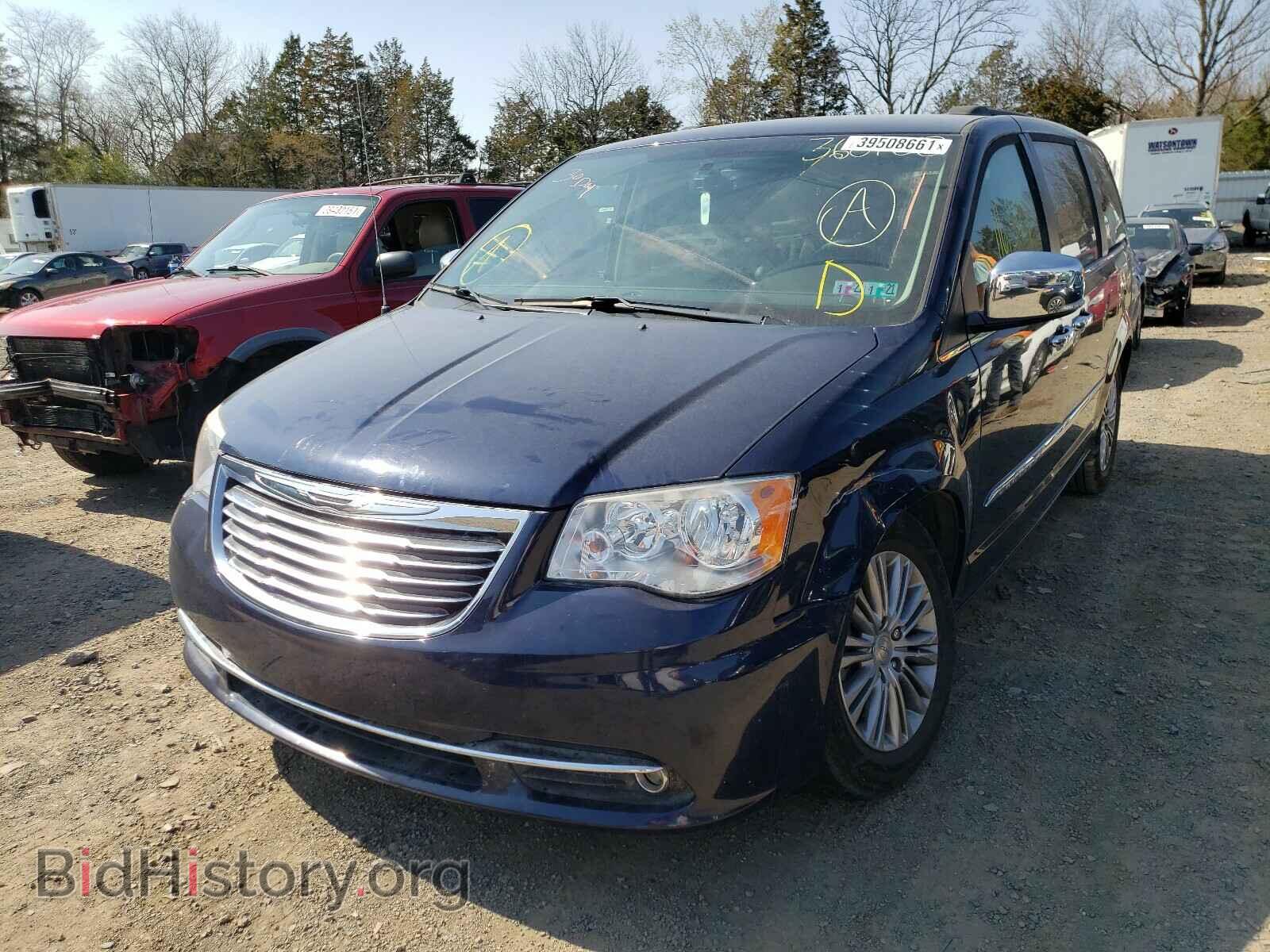 2014 CHRYSLER MINIVAN - VIN: 2C4RC1CG9ER368168 - Фото 2