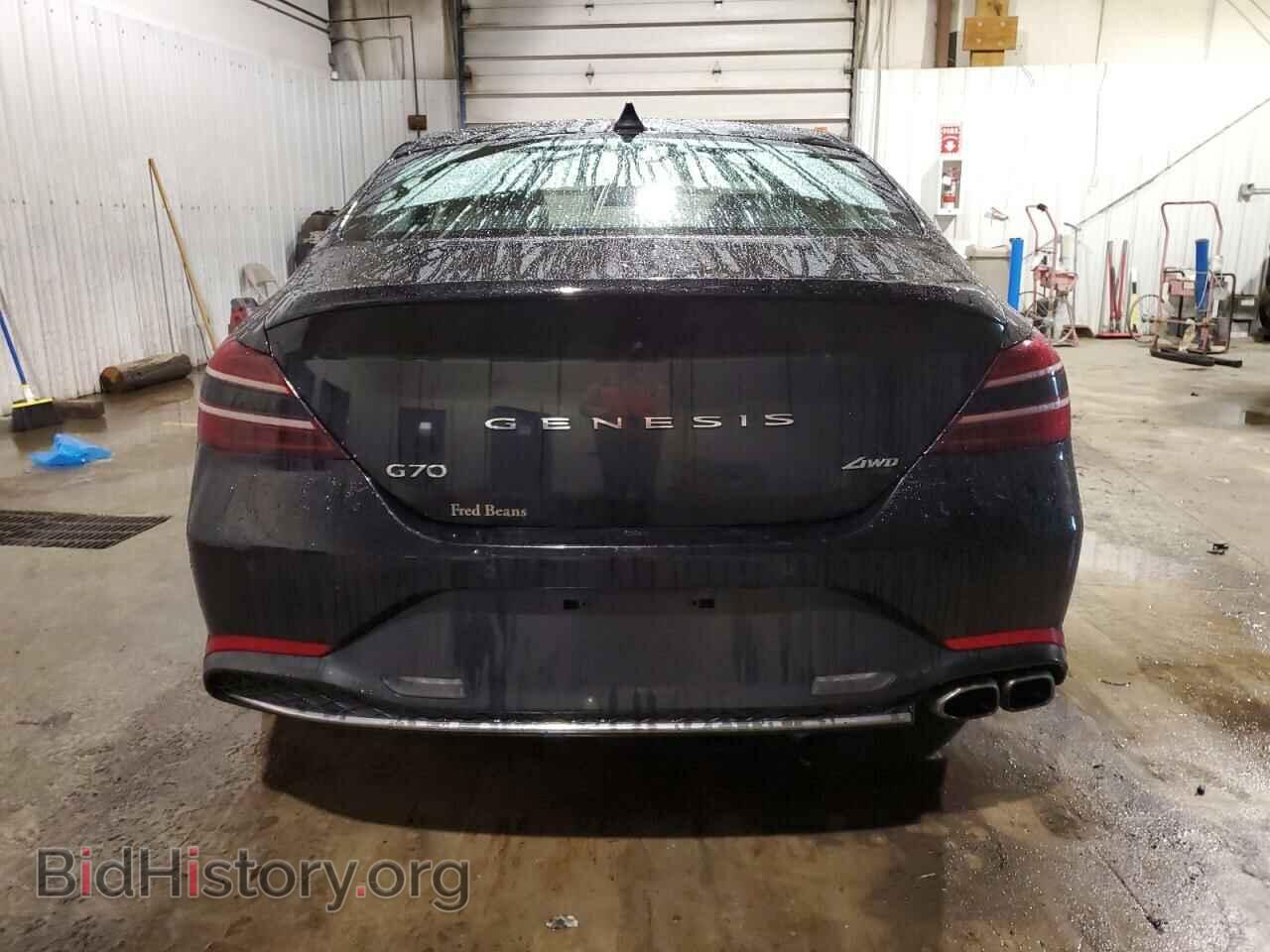 2022 GENESIS G70 BASE - VIN: KMTG34TA2NU087824 - Фото 6