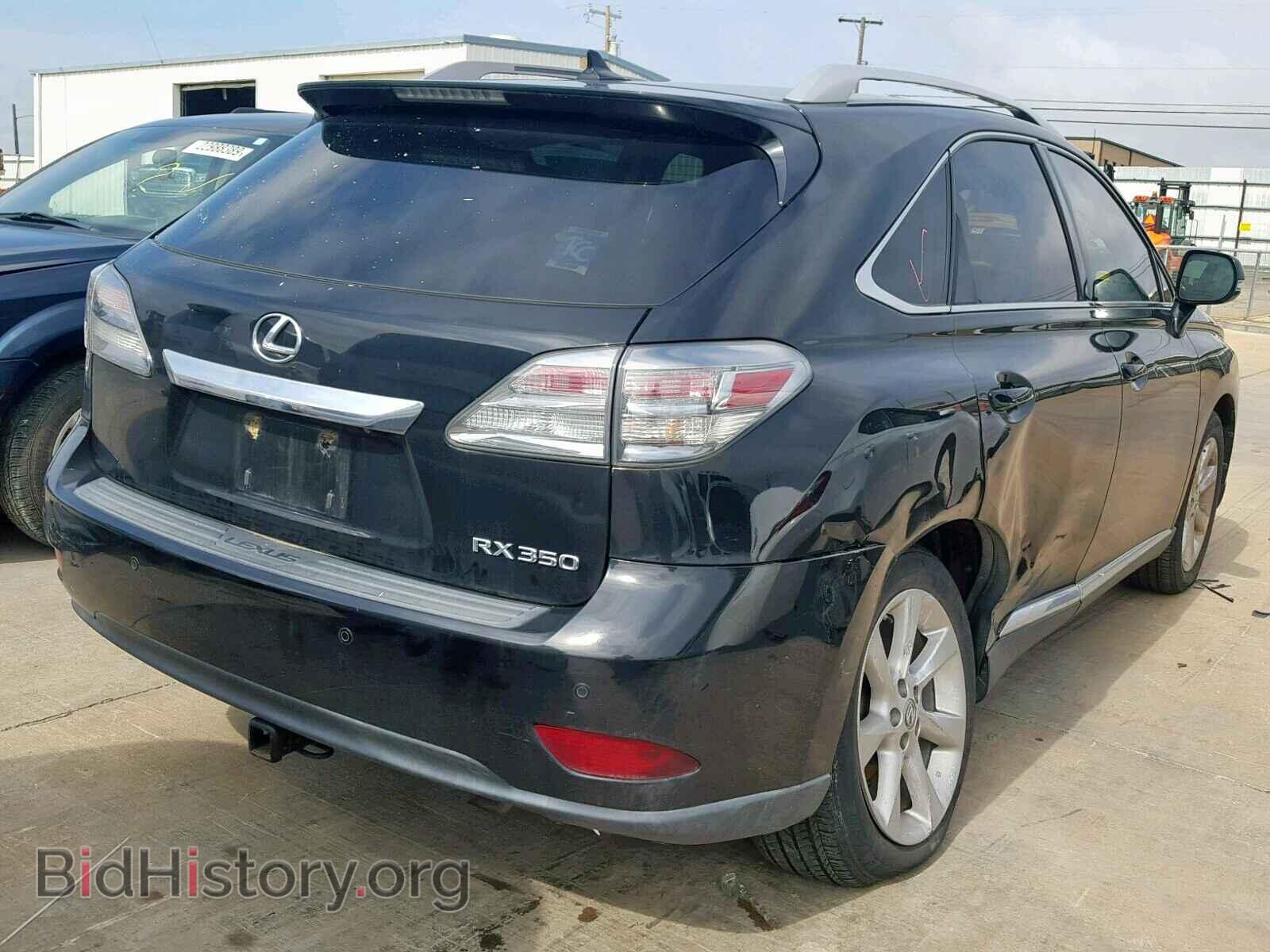 2012 LEXUS RX 350 - VIN: 2T2BK1BA0CC152381 - Фото 4