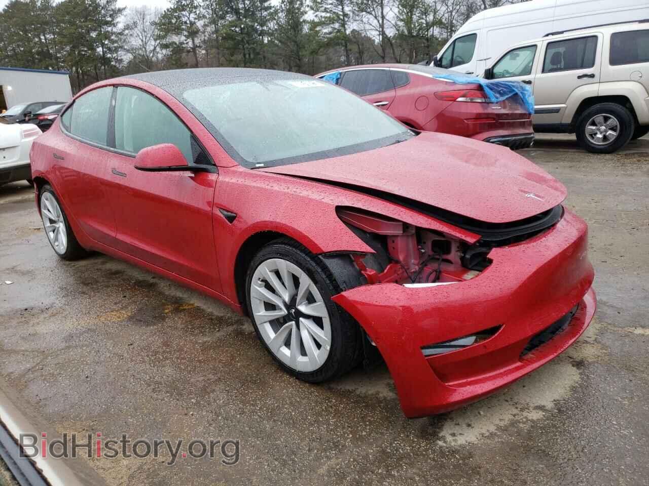 2022 TESLA MODEL 3 - VIN: 5YJ3E1EB7NF189205 - Photo 4