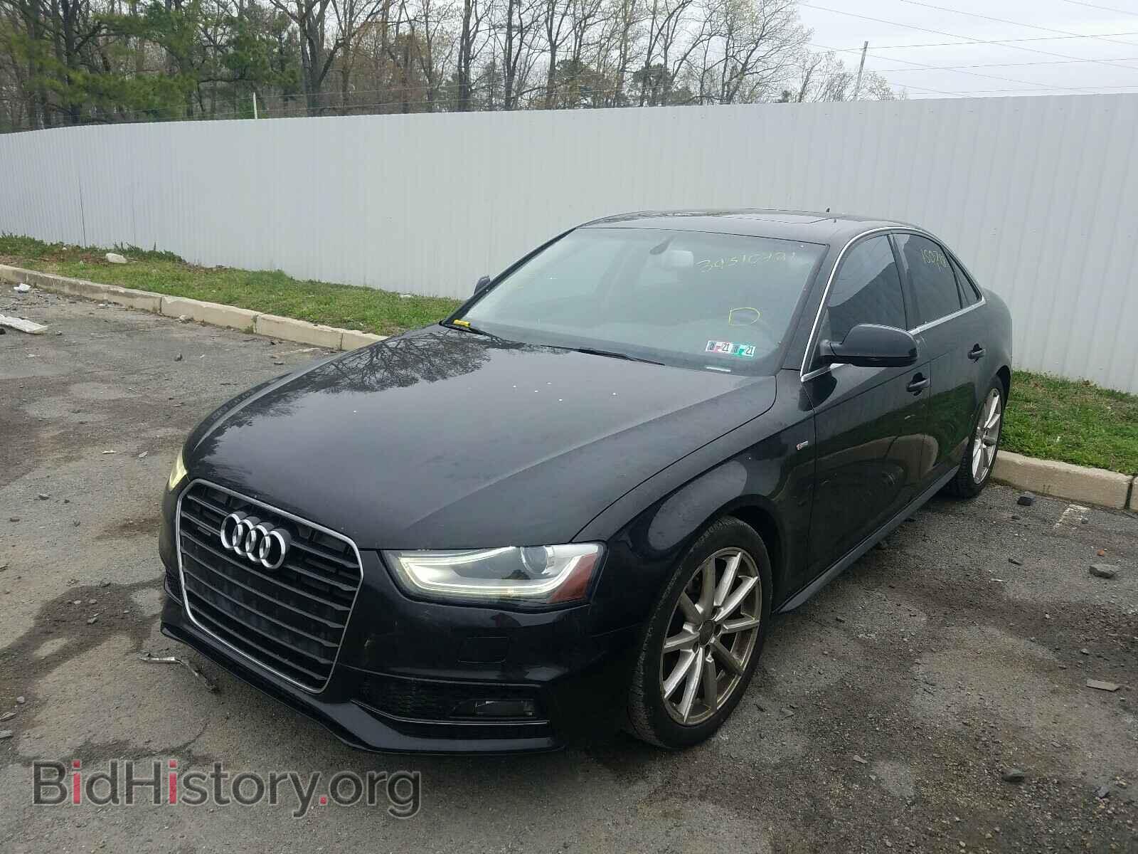2014 AUDI A4 - VIN: WAUFFAFL8EN021900 - Фото 2