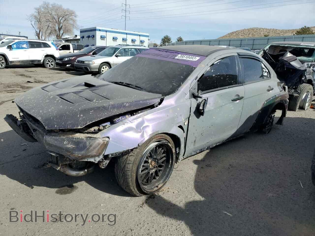 Photo JA32W8FV3DU007787 - MITSUBISHI EVO 2013
