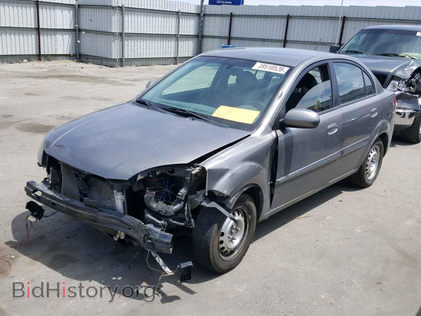 2011 KIA RIO BASE - VIN: KNADH4A35B6848527 - Фото 2