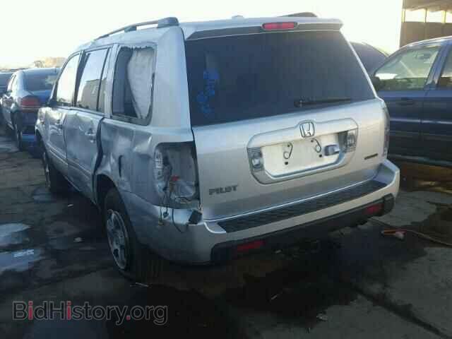 2006 HONDA PILOT - VIN: 2HKYF18746H512767 - Фото 3