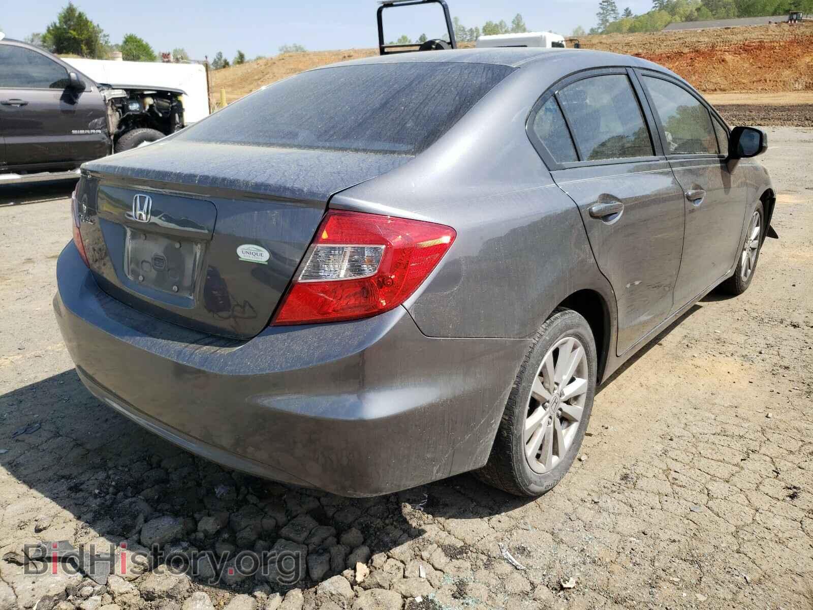 2012 HONDA CIVIC - VIN: 19XFB2F84CE339546 - Фото 4