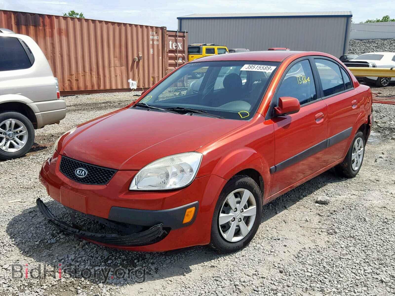 2009 KIA RIO BASE - VIN: KNADE223396557806 - Фото 2