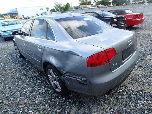 2006 AUDI A4 - VIN: WAUAF78E36A230580 - Фото 3