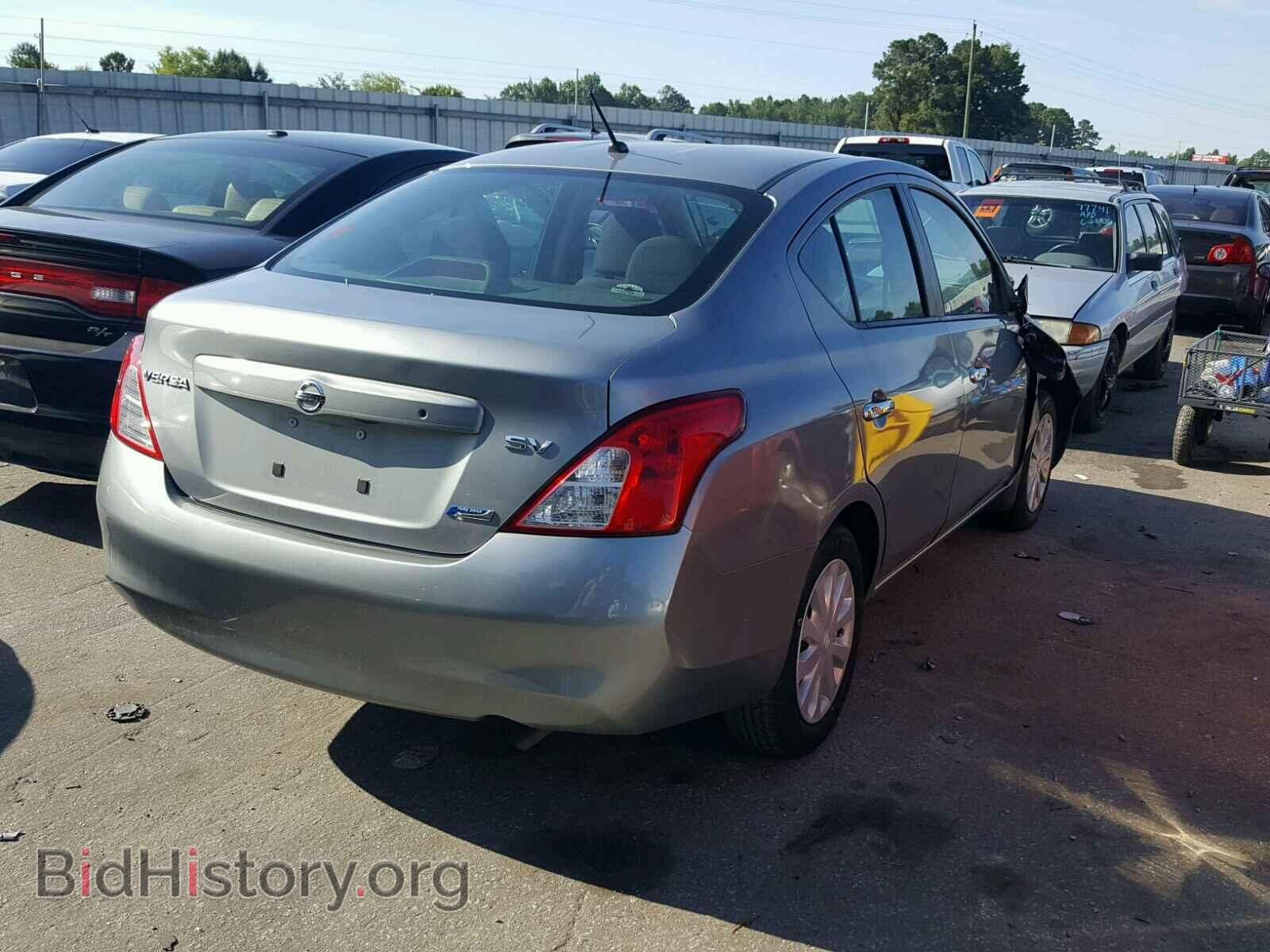 2012 NISSAN VERSA - VIN: 3N1CN7AP0CL865290 - Фото 4