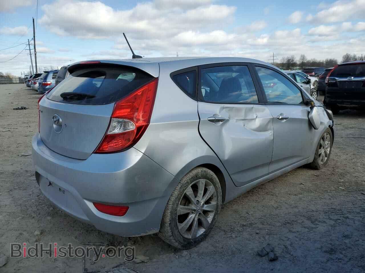 2012 HYUNDAI ACCENT - VIN: KMHCU5AE5CU038910 - Фото 3