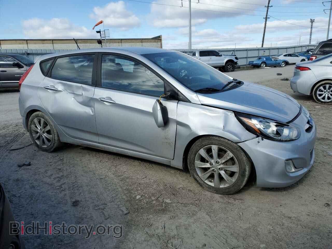 2012 HYUNDAI ACCENT - VIN: KMHCU5AE5CU038910 - Фото 4