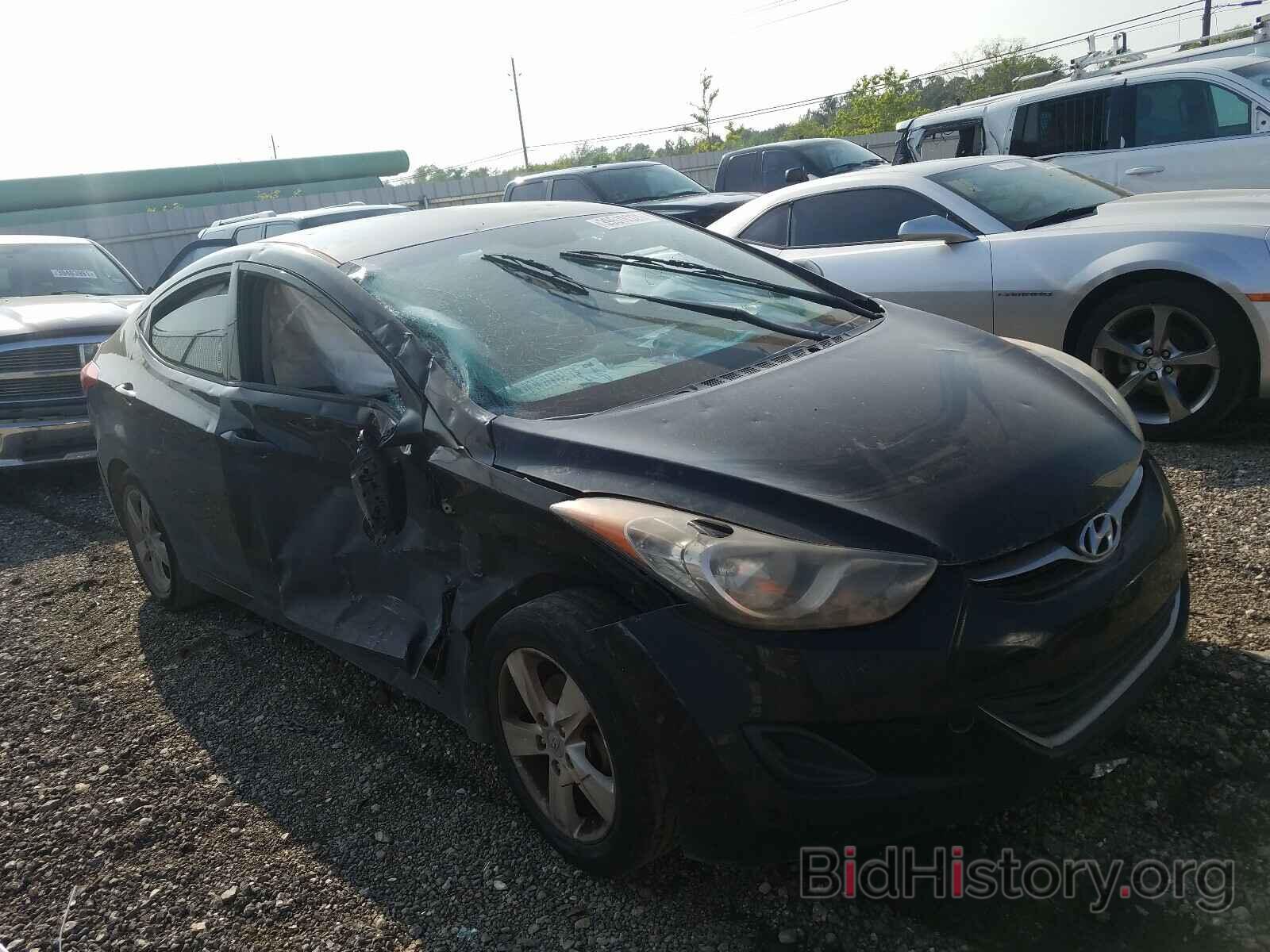 Photo KMHDH4AE5DU681875 - HYUNDAI ELANTRA 2013