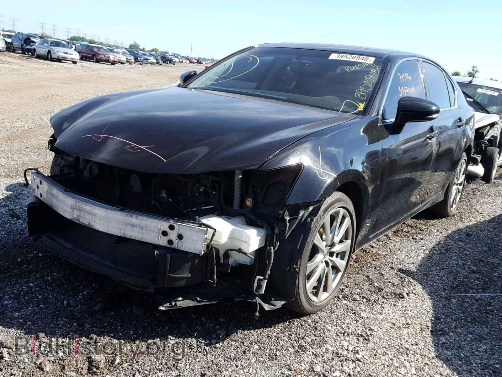 2013 LEXUS GS350 - VIN: JTHCE1BL4D5016351 - Фото 2